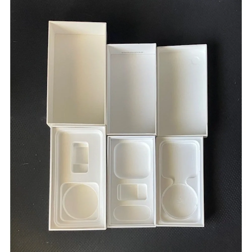Apple Lot Of Of 3 EMPTY BOXES‎ iPhone 7 Plus, iPhone 6 and iPhone SE and USB